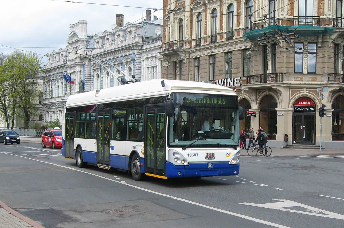Рига, Škoda 24Tr Irisbus Citelis № 19683