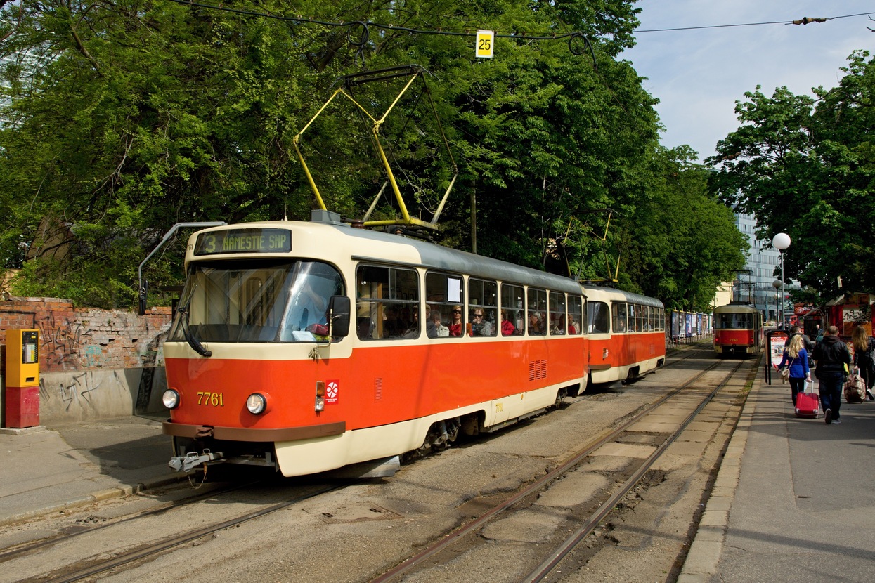 Братислава, Tatra T3SUCS № 7761; Братислава, Tatra T3SUCS № 7754