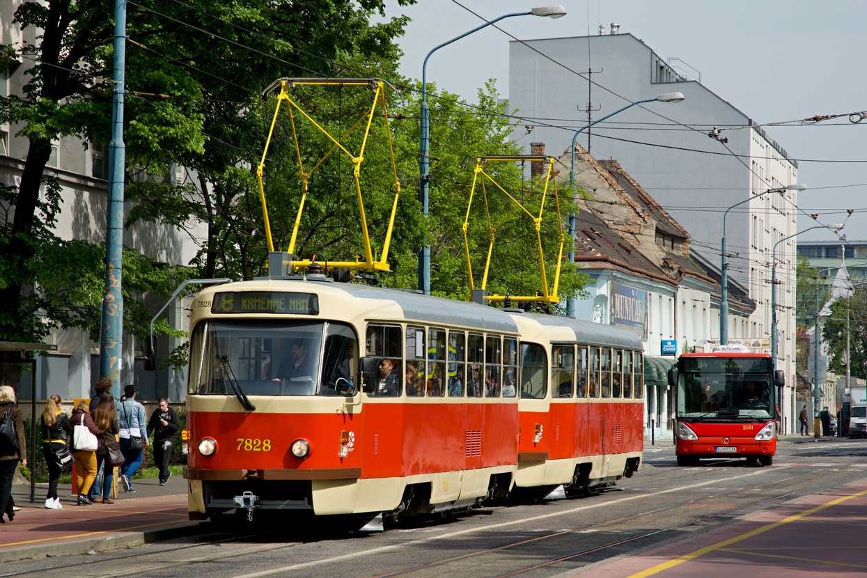 Bratislava, Tatra T3SUCS č. 7828