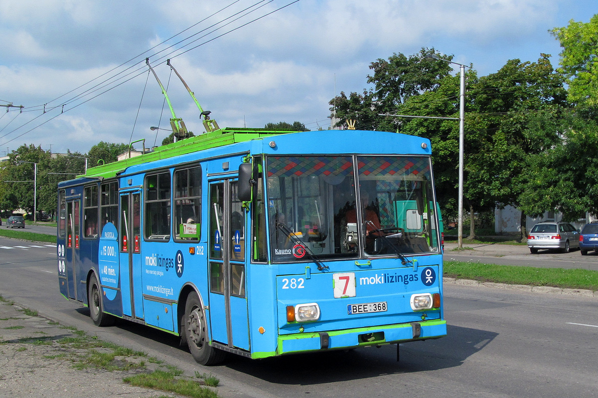 Каунас, Škoda 14Tr02/6 № 282