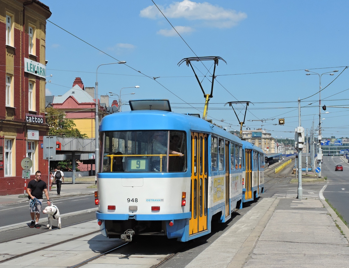 Острава, Tatra T3R.E № 948