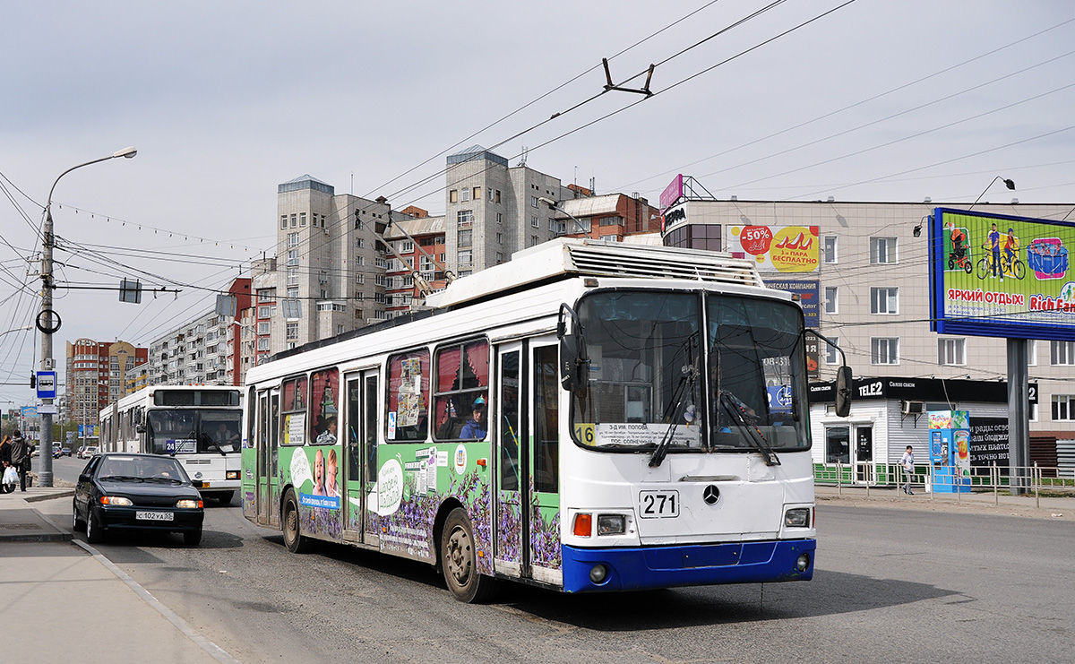 Omsk, LiAZ-5280 (VZTM) N°. 271