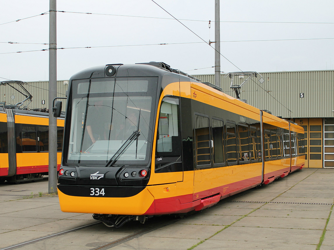 Карлсруэ, Vossloh NET 2012 № 334