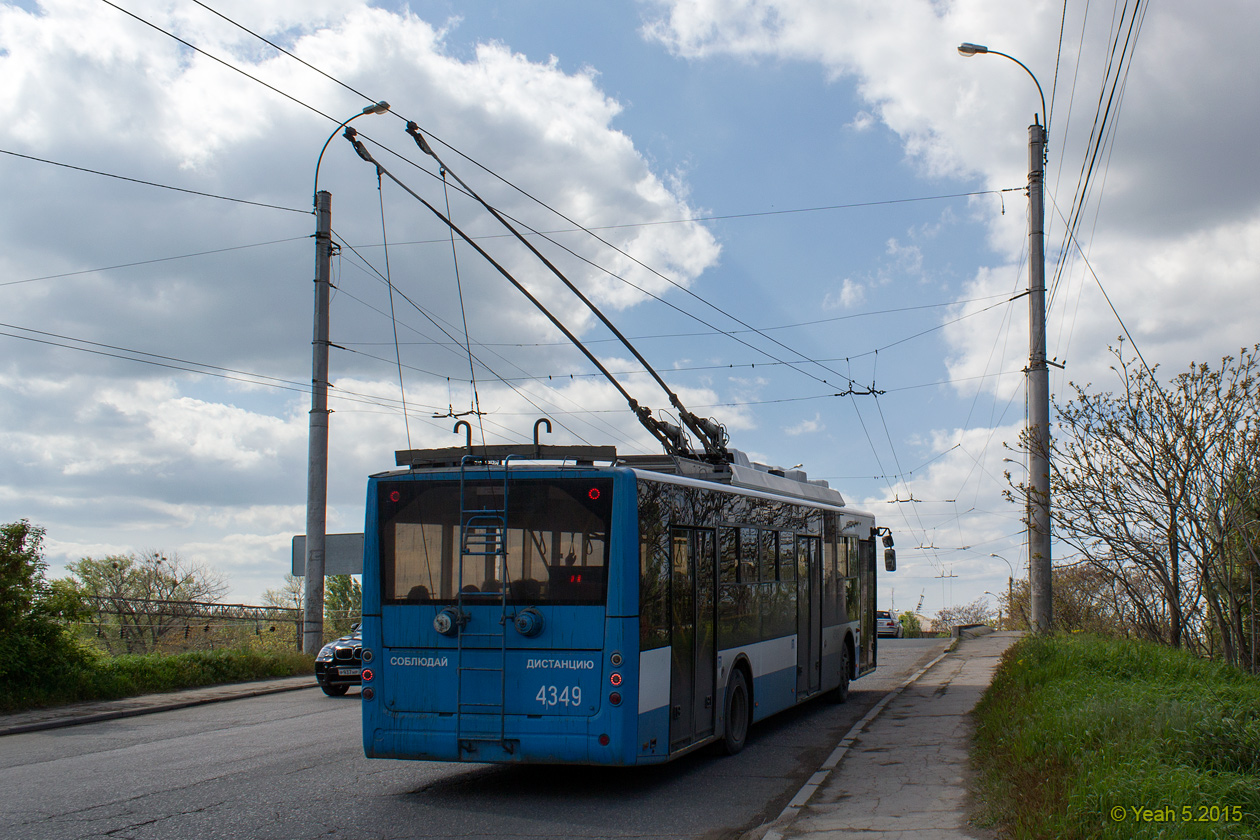 Crimean trolleybus, Bogdan T70110 № 4349
