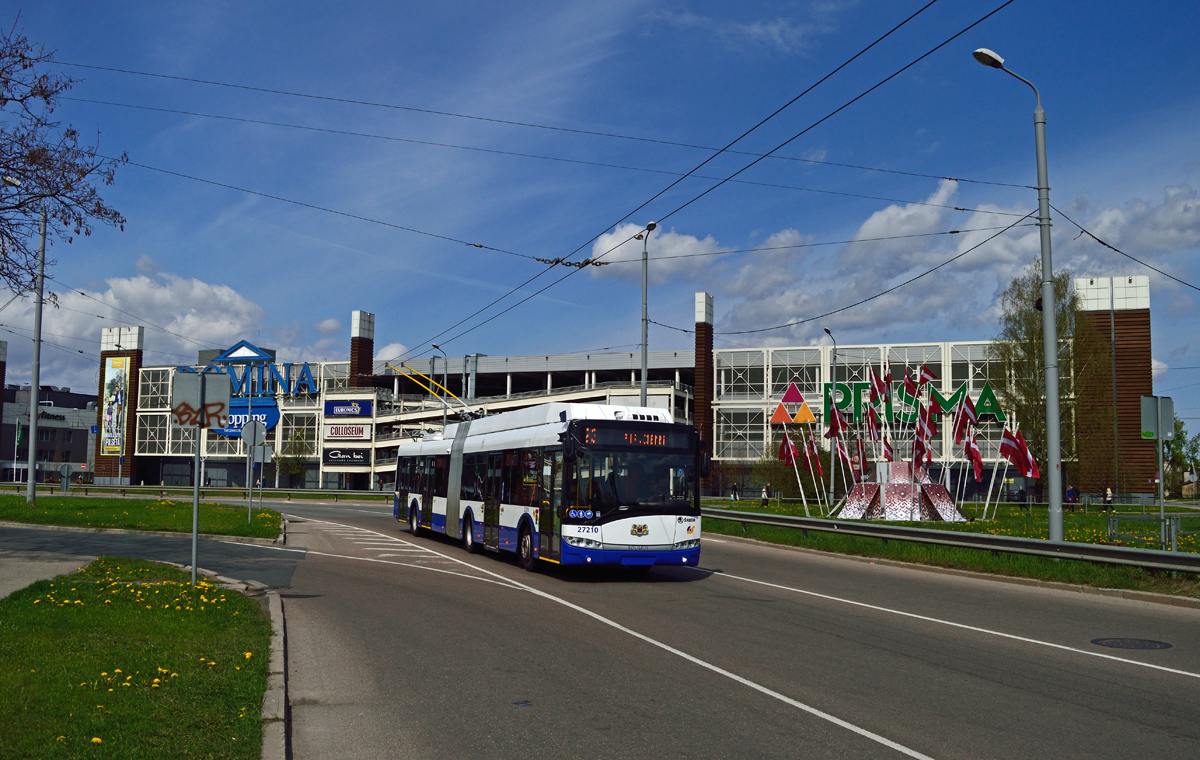 Рига, Škoda 27Tr Solaris III № 27210