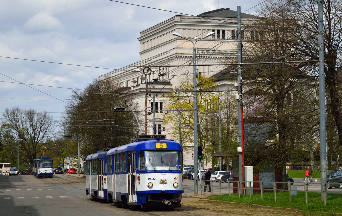 Рига, Tatra T3A № 30122