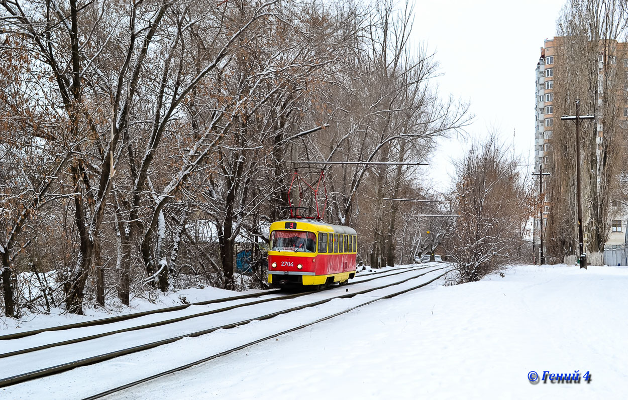 Volgograd, Tatra T3SU # 2704