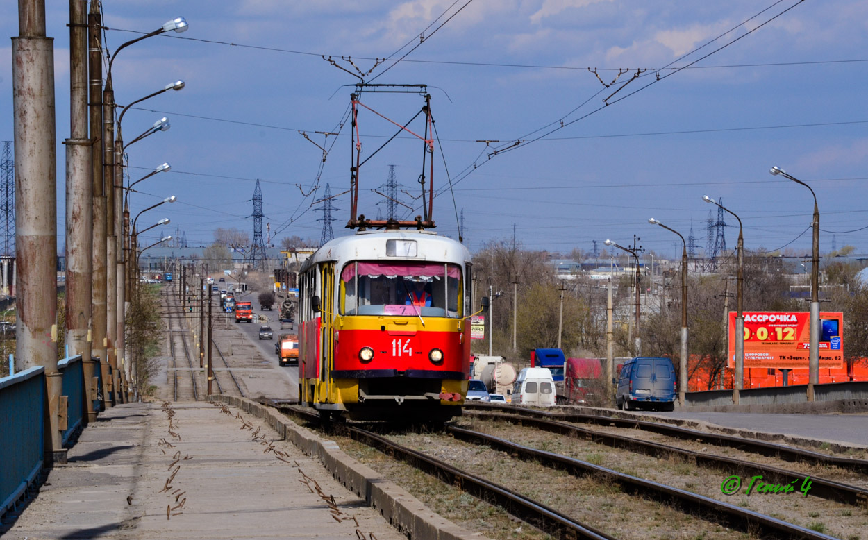 Волжский, Tatra T3SU № 114