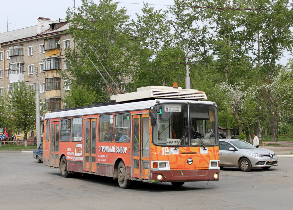 Каменск-Уральский, ЛиАЗ-5280 (ВЗТМ) № 19 Каменск-Уральский, ЛиАЗ-5280 (ВЗТМ) № 19