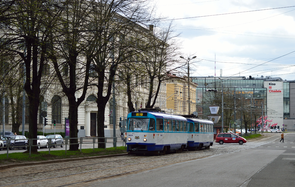 Рига, Tatra T3A № 30024