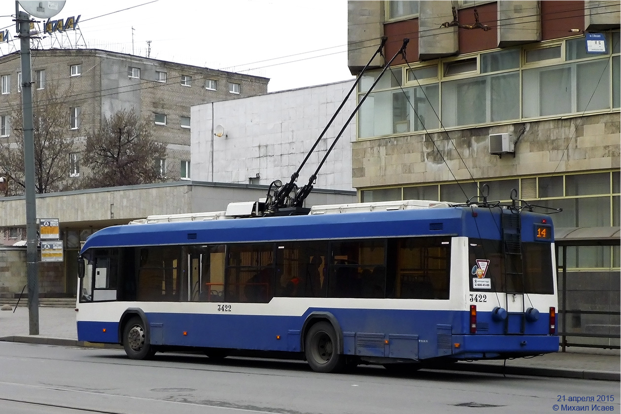 Санкт-Петербург, БКМ 321 № 3422