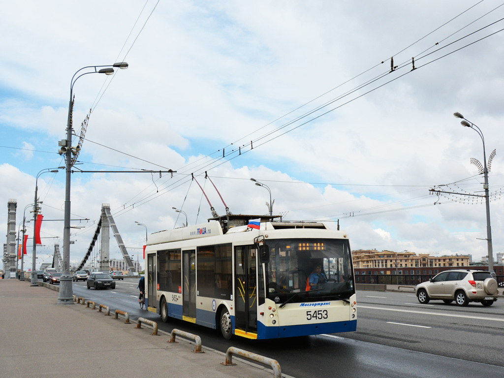 Москва, Тролза-5265.00 «Мегаполис» № 5453