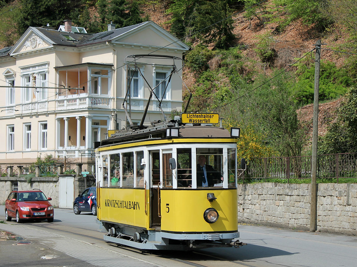 Бад-Шандау, Двухосный моторный MAN/SSW № 5