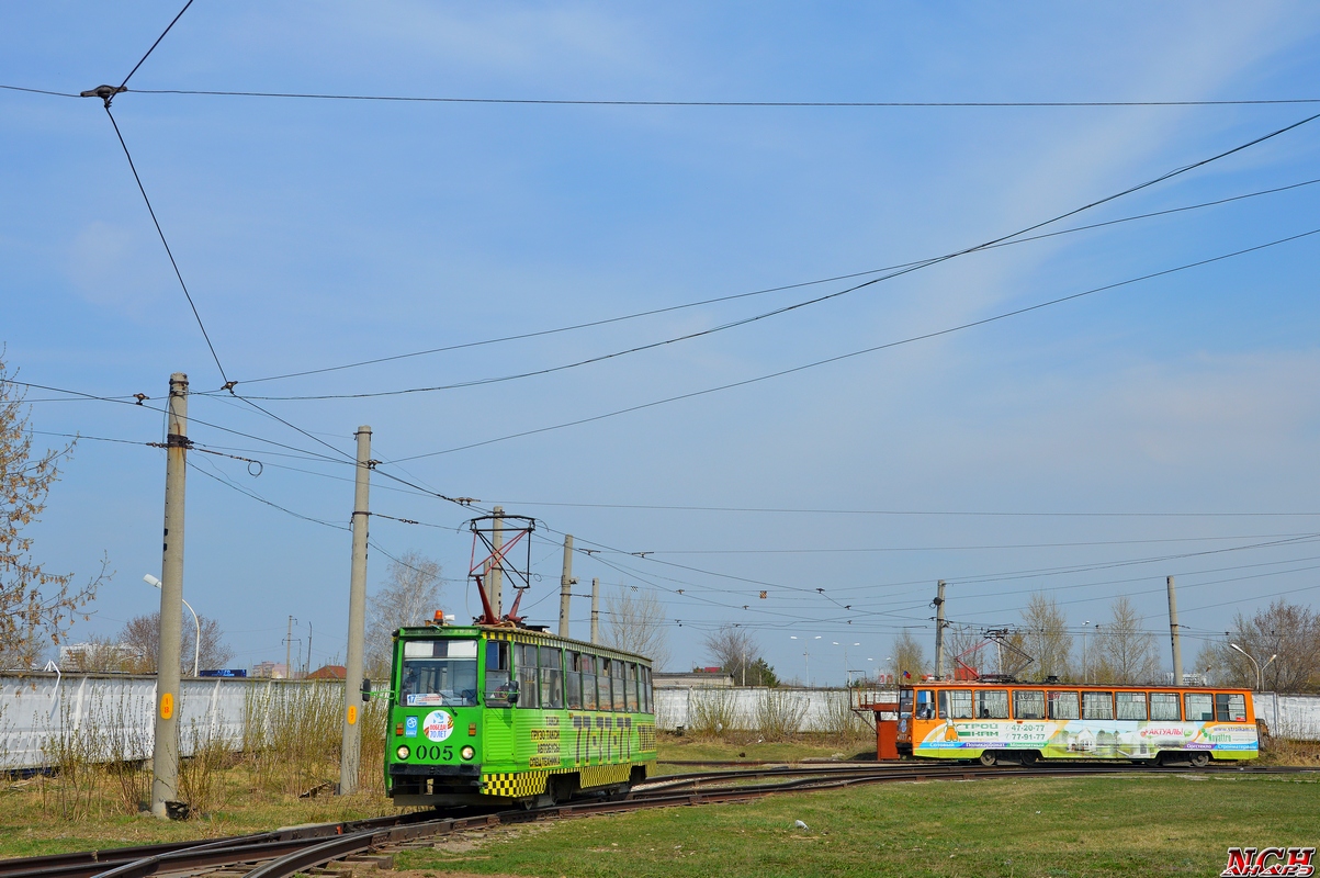 Набережные Челны, 71-605 (КТМ-5М3) № 005; Набережные Челны, 71-605 (КТМ-5М3) № 037