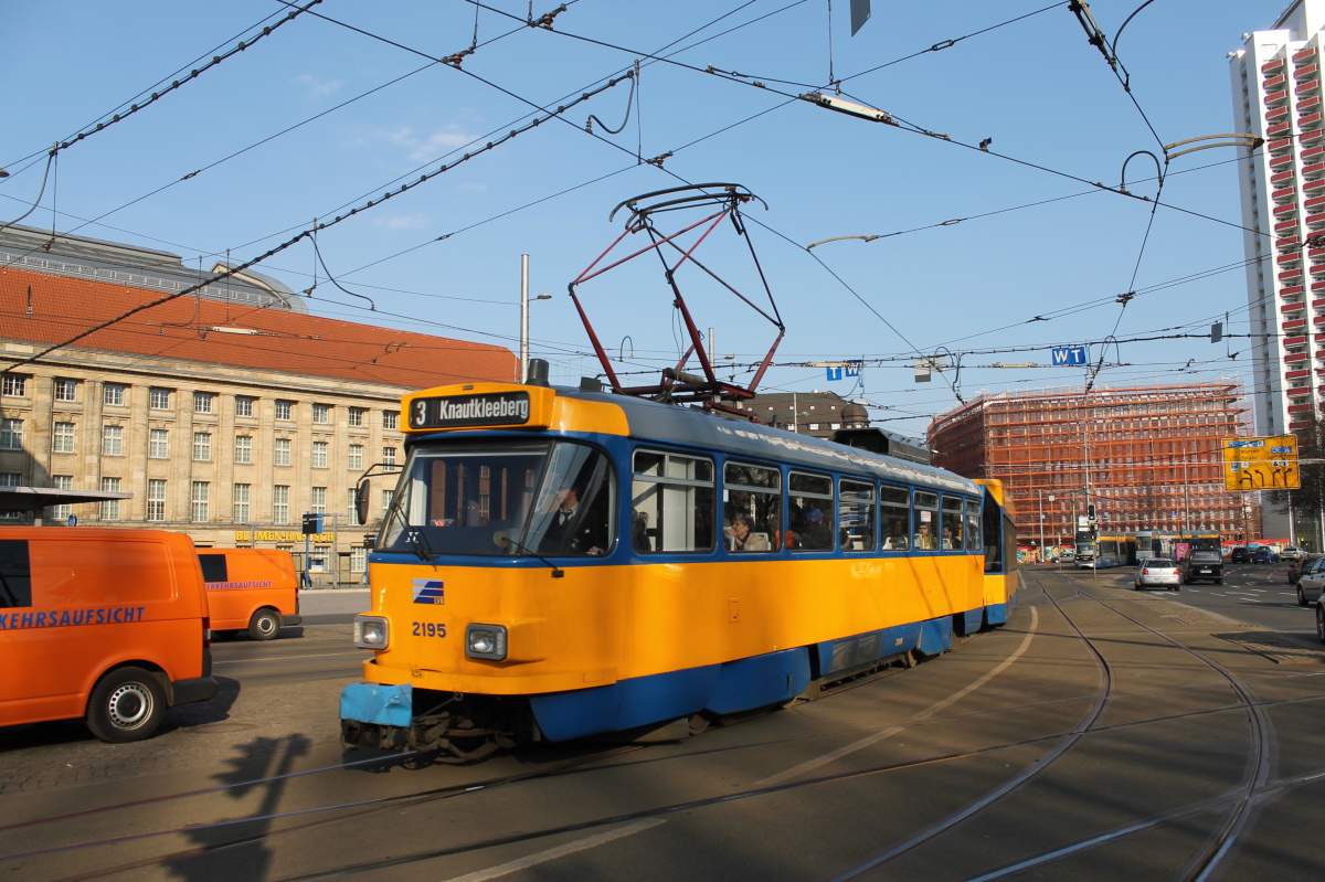 Лейпциг, Tatra T4D-M1 № 2195