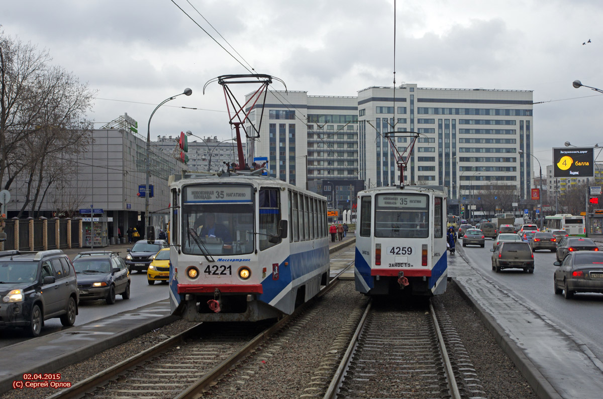 Москва, 71-608КМ № 4221; Москва, 71-608КМ № 4259