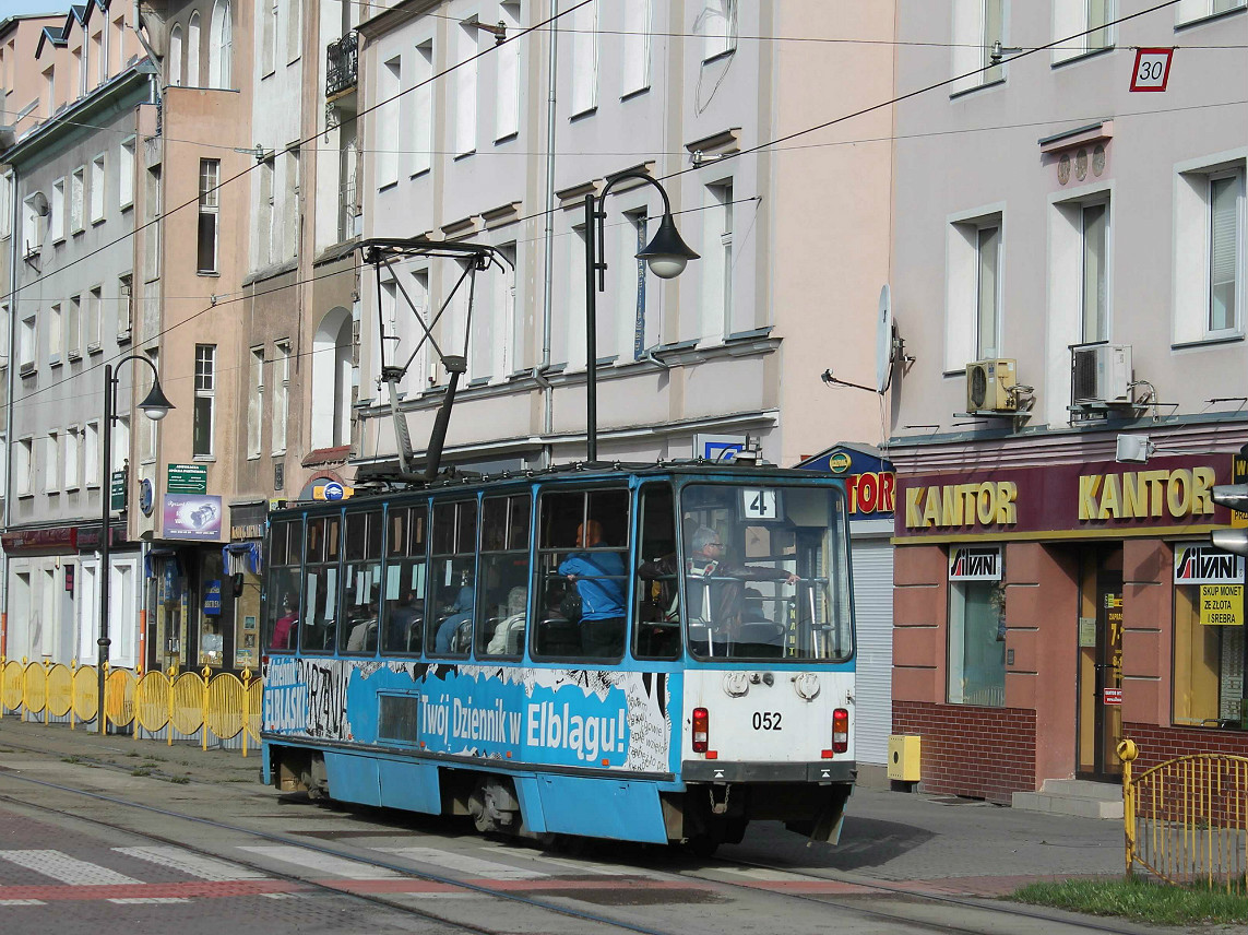 Эльблонг, Konstal 805Na № 052