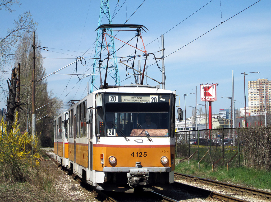 София, Tatra T6B5B № 4125