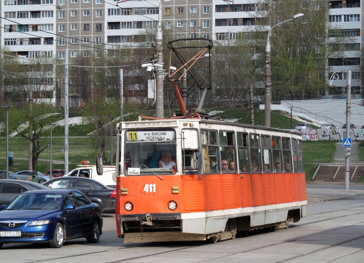 Пермь, 71-605А № 411