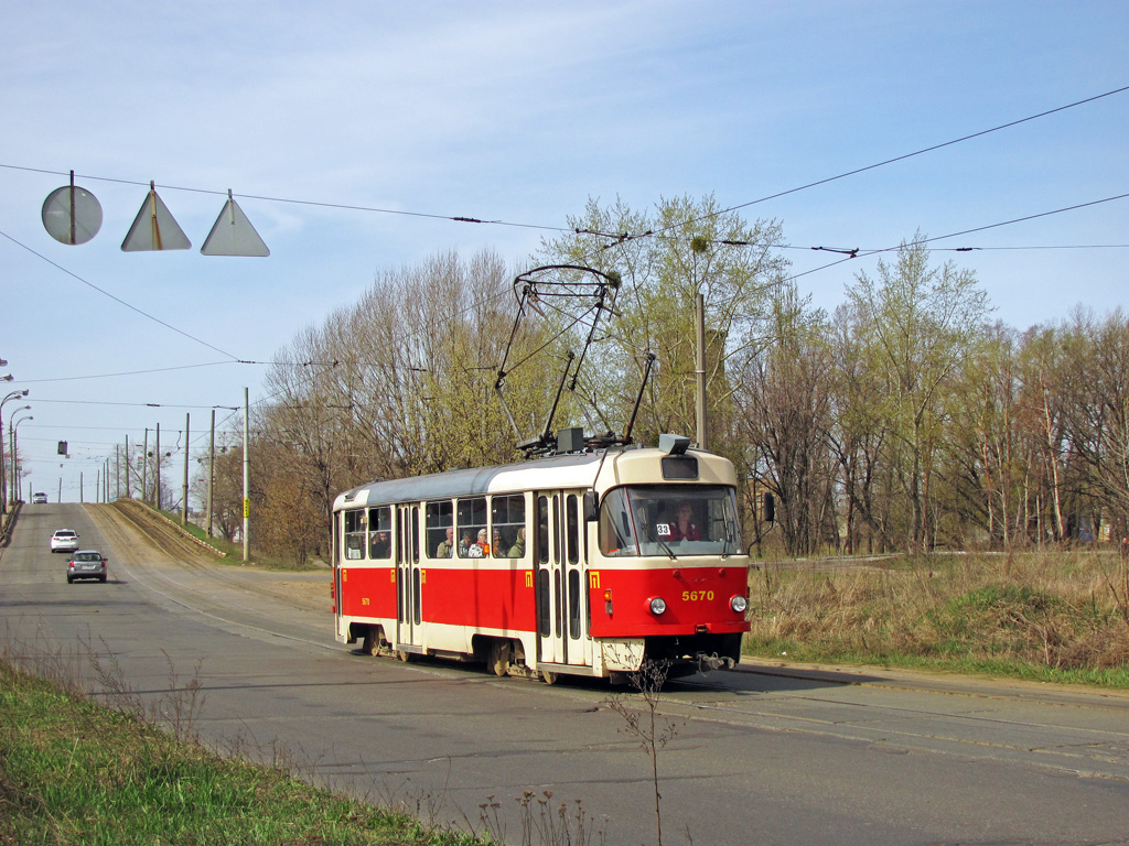 Киев, Tatra T3SUCS № 5670