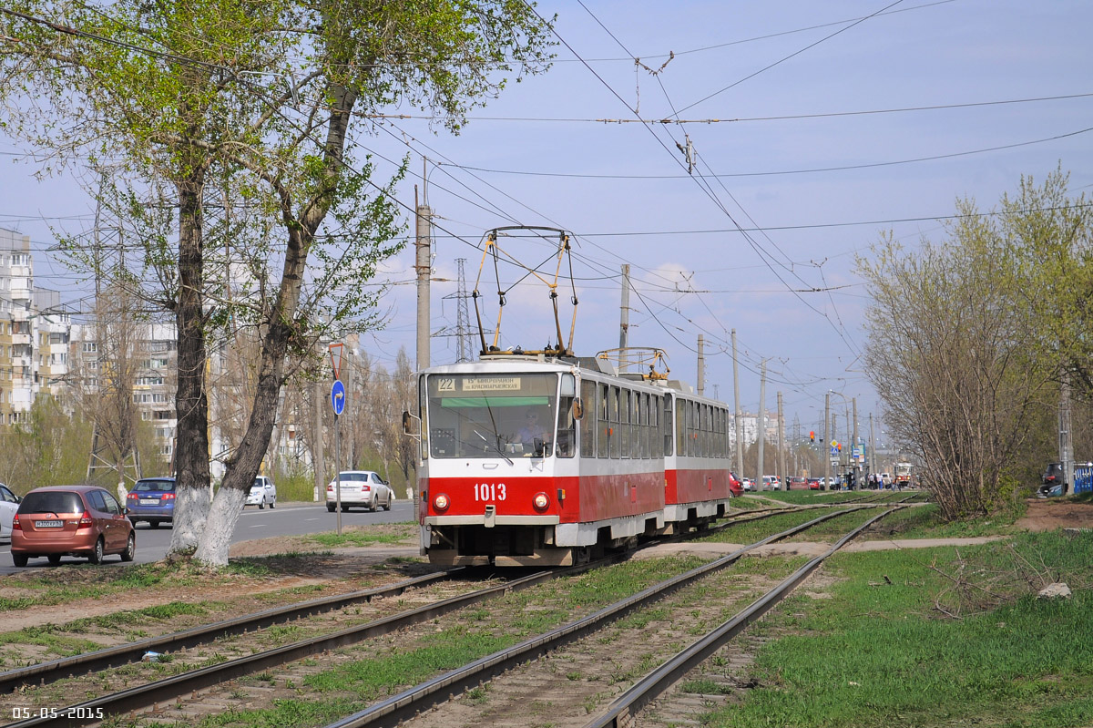 Самара, Tatra T6B5SU № 1013