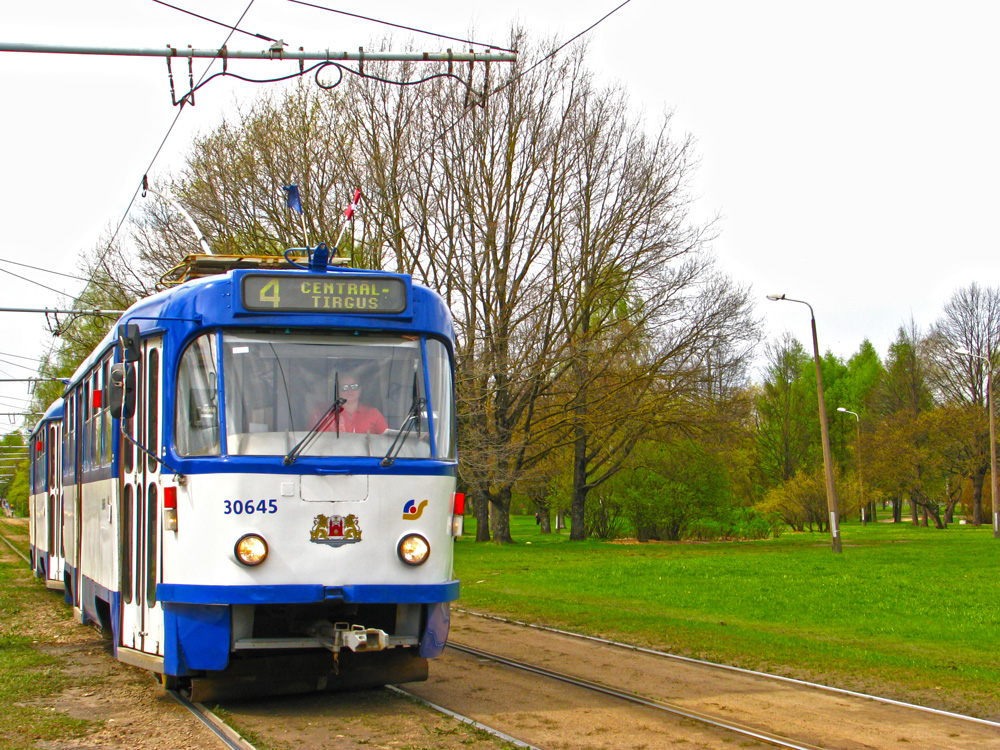 Рига, Tatra T3A № 30645 Рига, Tatra T3A № 30645