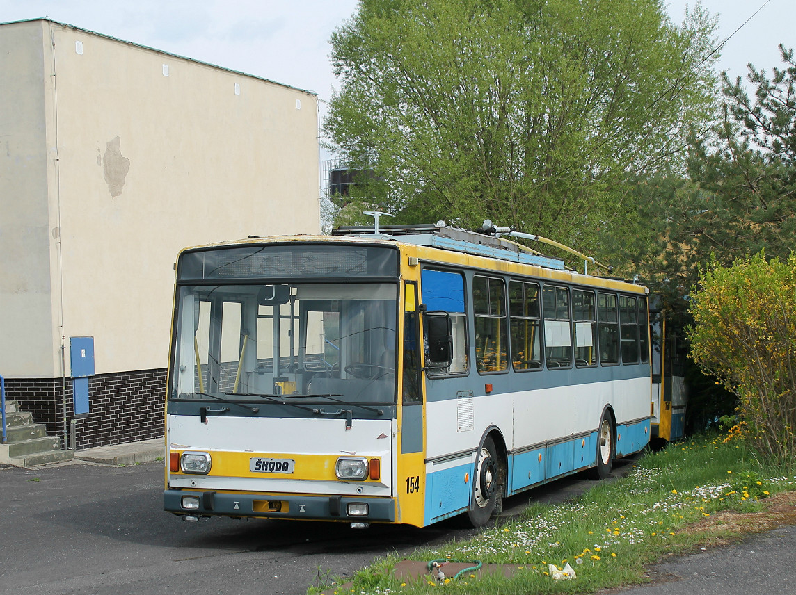 Теплице, Škoda 14Tr17/6M № 154