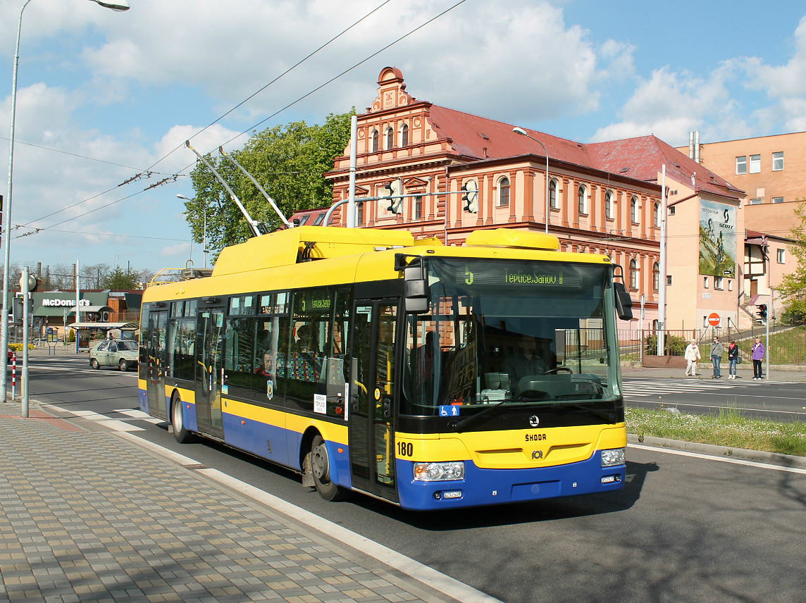Теплице, Škoda 30Tr SOR № 180 Теплице, Škoda 30Tr SOR № 180