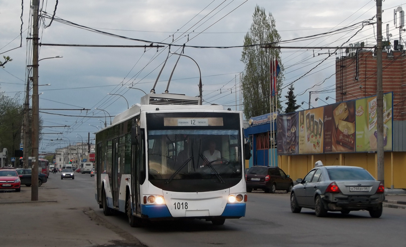 Тамбов, ВМЗ-5298.01 «Авангард» № 1018
