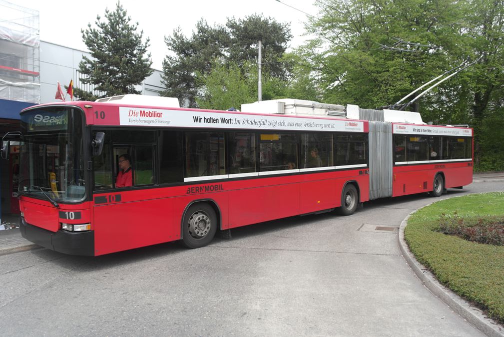 Берн, Hess SwissTrolley 2 (BGT-N1) № 10