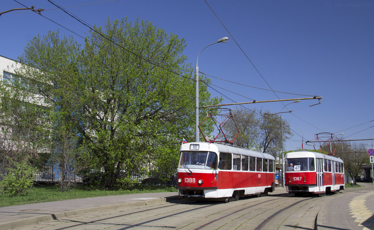 Москва, МТТЧ № 1388; Москва, МТТЧ № 1387