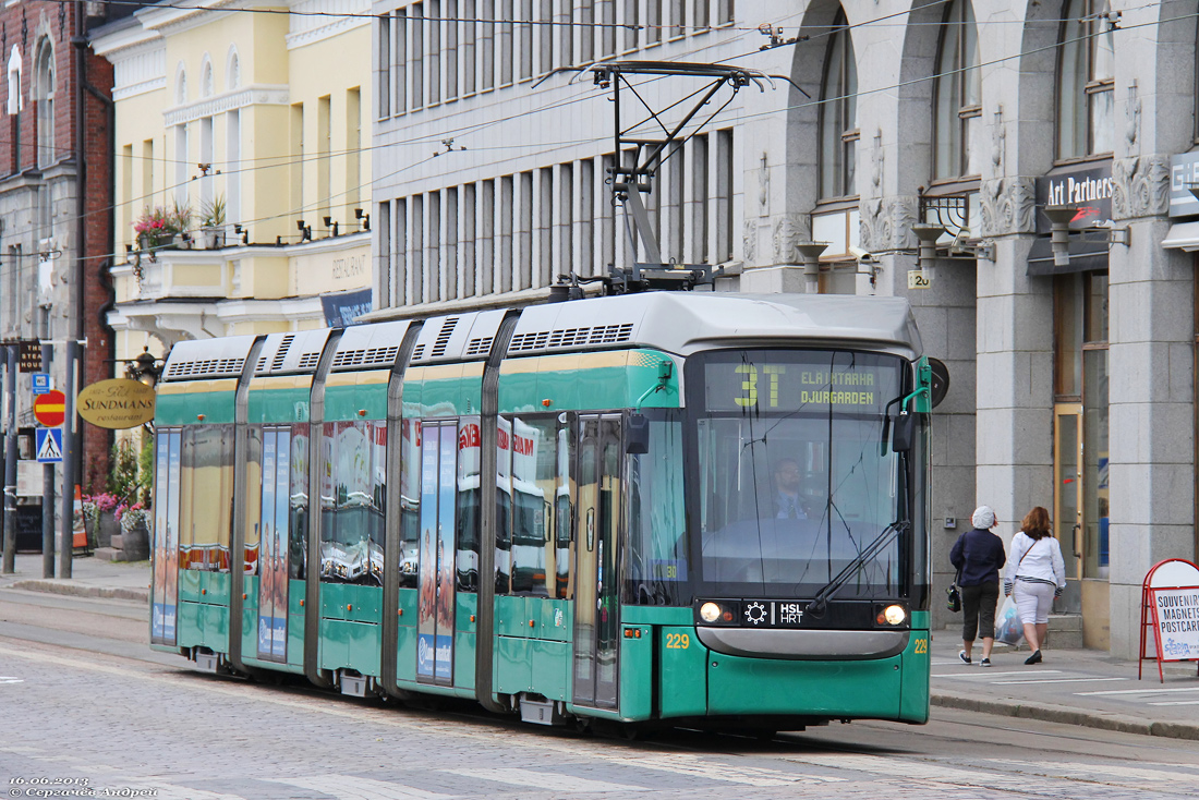 Helsingi — Espoo, Bombardier Variotram MLRV2 № 229