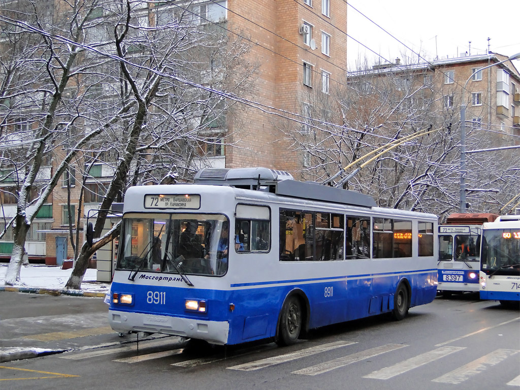 Москва, БТЗ-52761Р № 8911