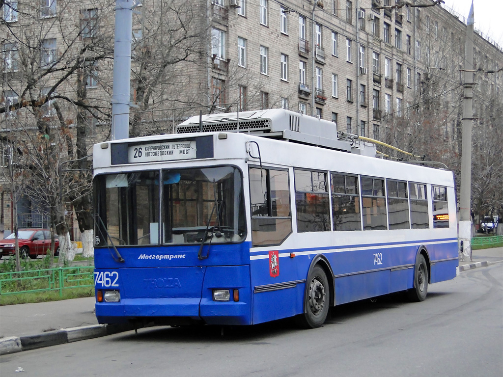 Москва, Тролза-5275.05 «Оптима» (КР МТрЗ) № 7462