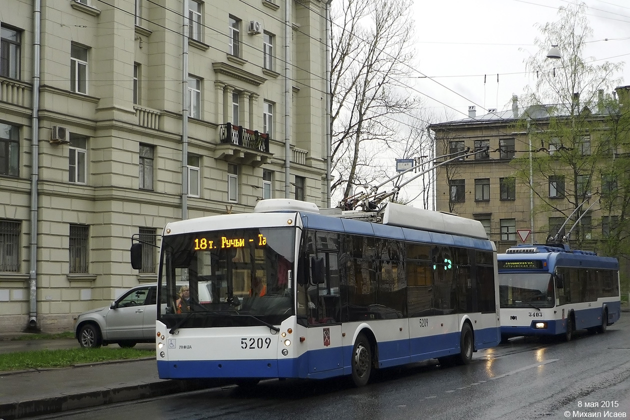 Санкт-Петербург, Тролза-5265.00 «Мегаполис» № 5209