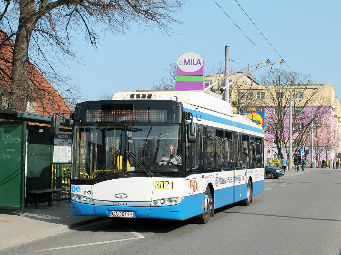 Гдыня, Solaris Trollino III 12 M № 3021