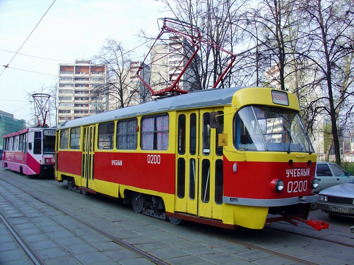 Москва, Tatra T3SU № 0200