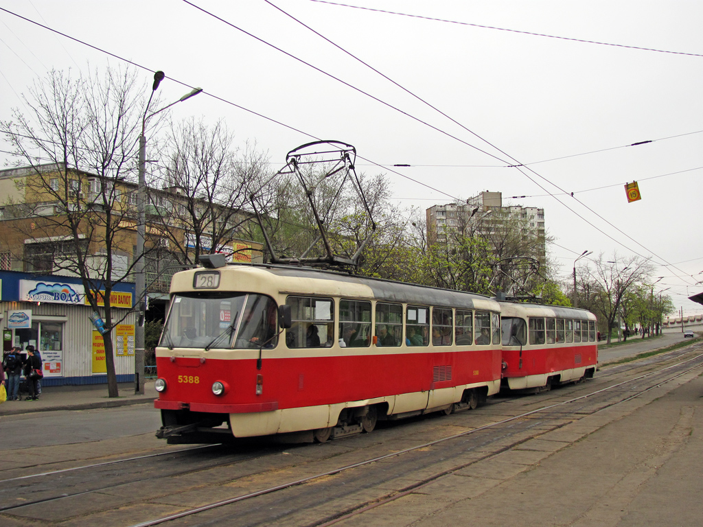 Киев, Tatra T3SU № 5388