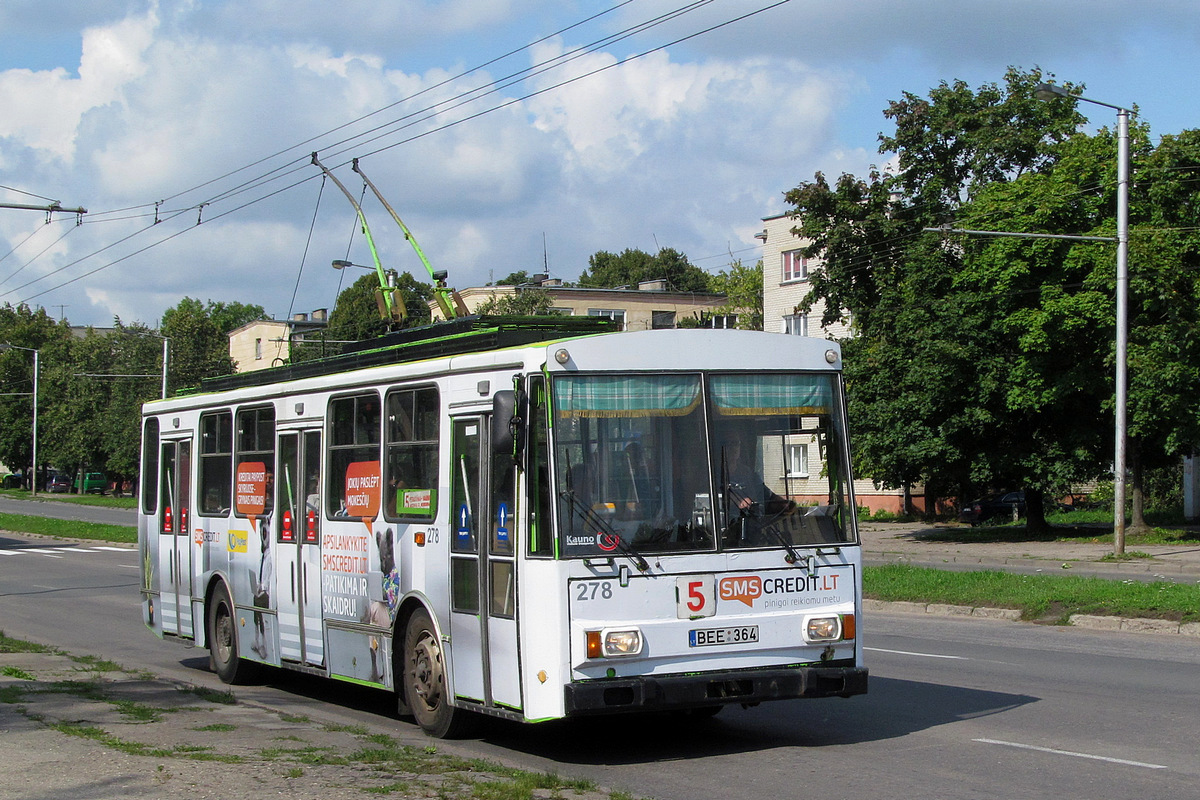Kaunas, Škoda 14Tr02/6 č. 278
