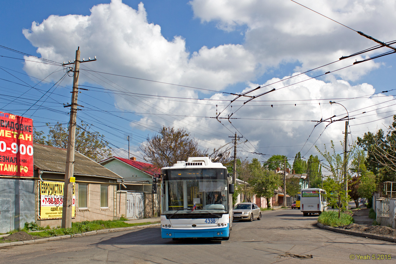 Крымский троллейбус, Богдан Т70110 № 4338