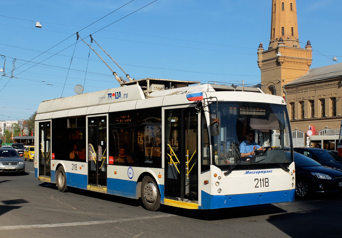 Москва, Тролза-5265.00 «Мегаполис» № 2118