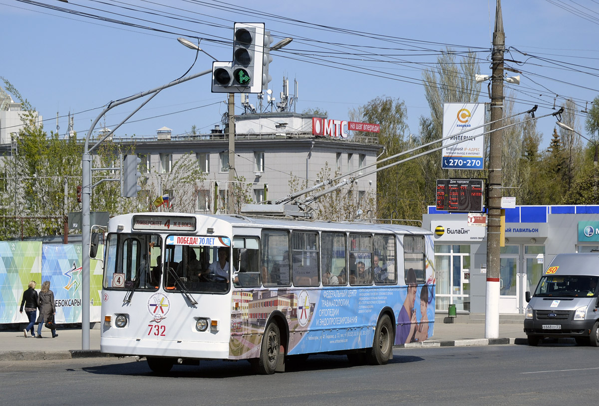 Чебоксары, ЗиУ-682Г-012 [Г0А] № 732