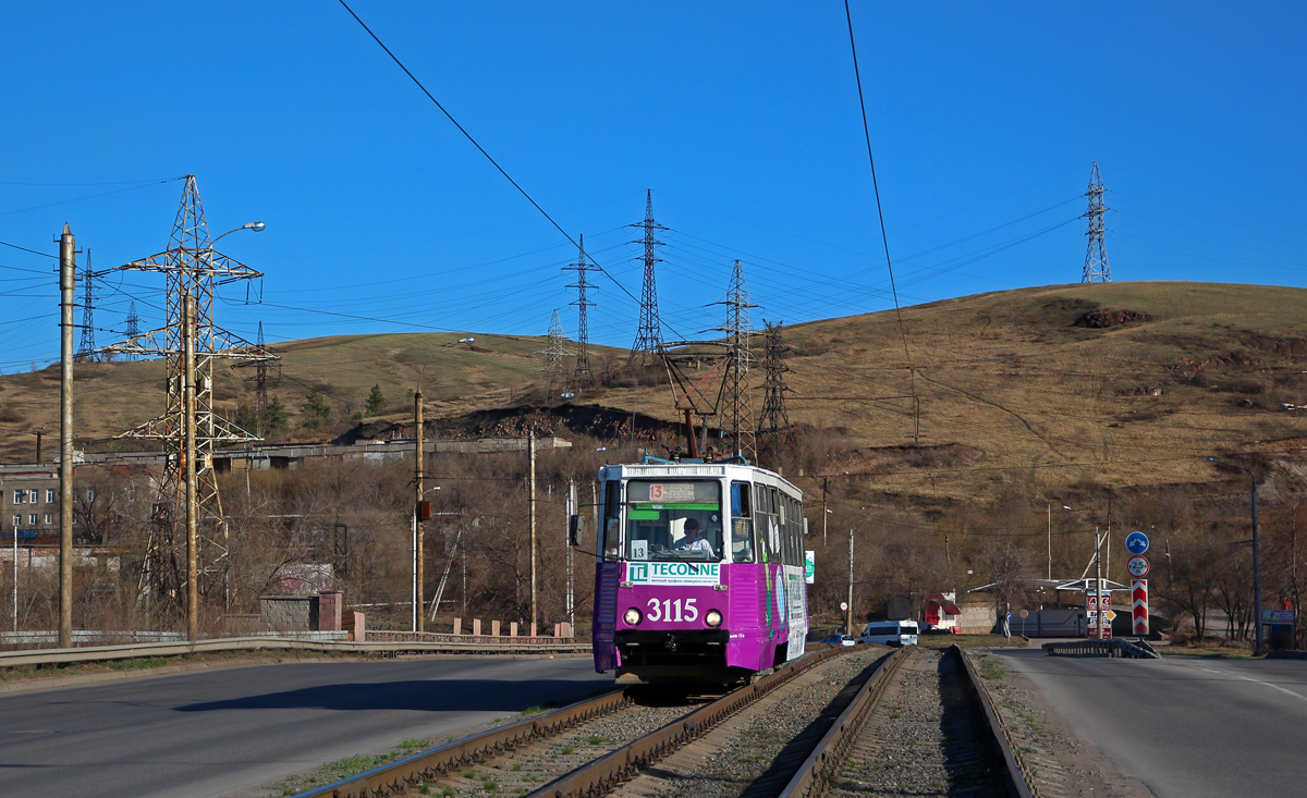 Магнитогорск, 71-605 (КТМ-5М3) № 3115
