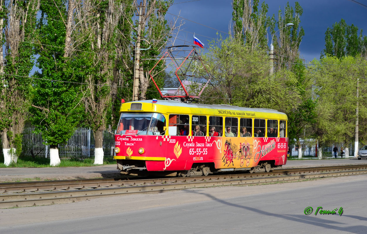 Volgográd, Tatra T3SU (2-door) — 3020