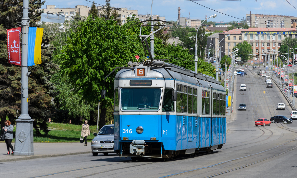 Винница, SWS/SIG/BBC Be 4/6 "Mirage" № 316