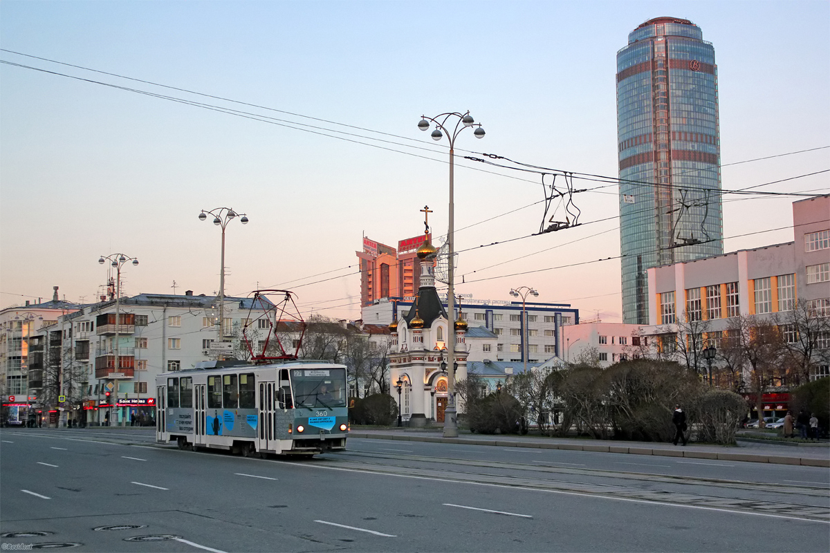 Екатеринбург, Tatra T6B5SU № 360