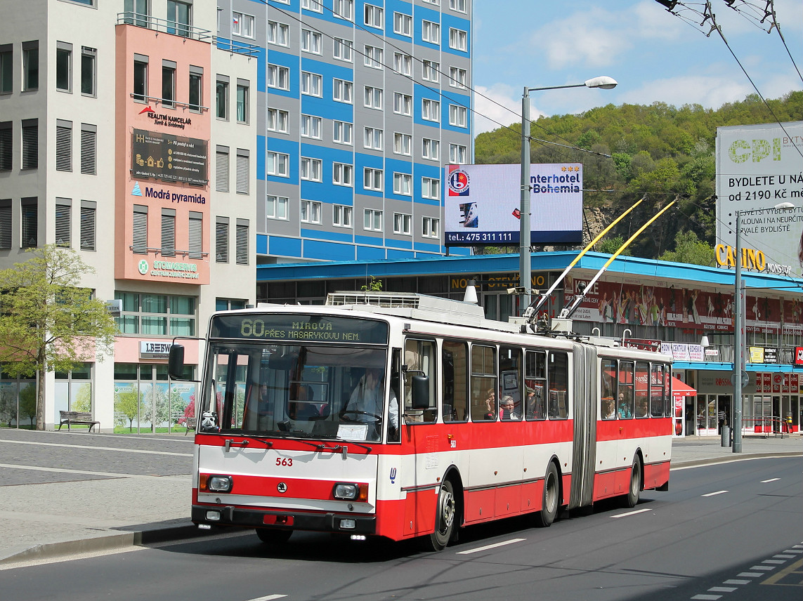 Усти-над-Лабем, Škoda 15Tr13/6M № 563