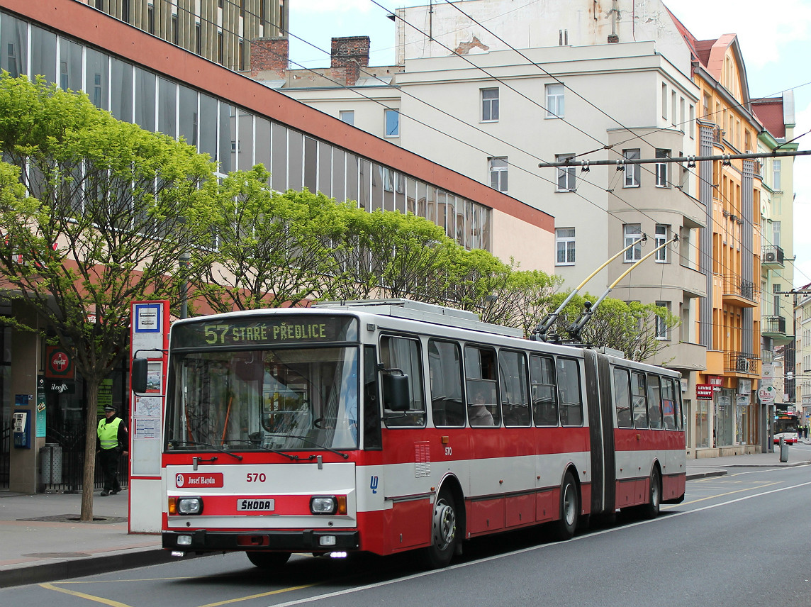 Усти-над-Лабем, Škoda 15Tr13/6M № 570