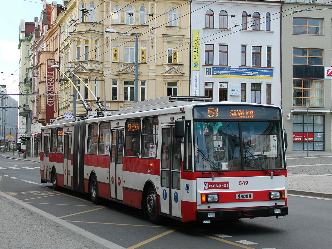 Усти-над-Лабем, Škoda 15Tr08/6 № 549