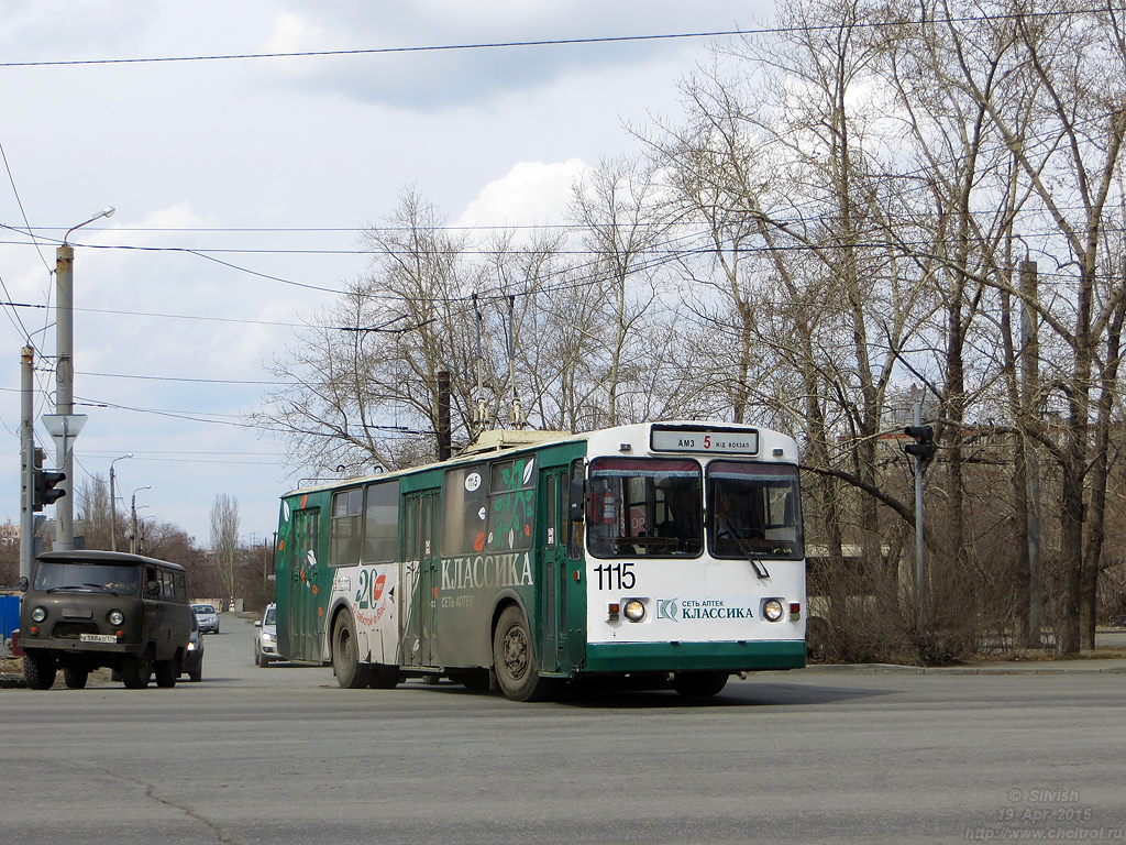 Челябинск, ЗиУ-682Г-012 [Г0А] № 1115
